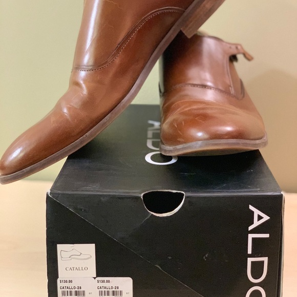 Aldo Catallo Lether Monk Shoe - Picture 2 of 4